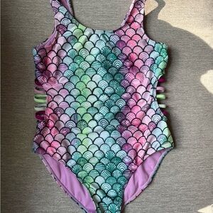 Mermaid Scale Kids Swimsuit